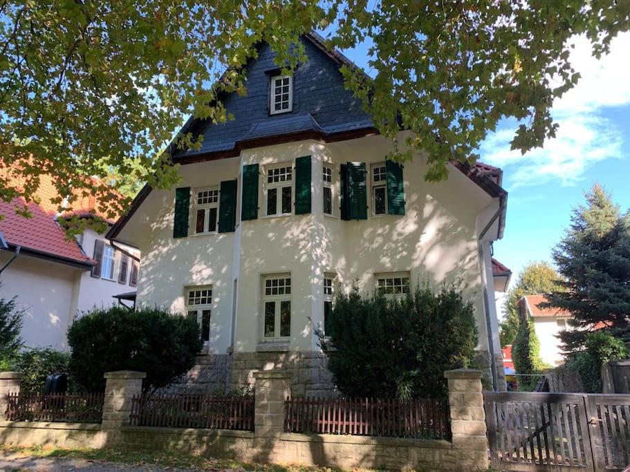 100 Qm Ferienwohnung Am Heiligen Brunnen Quedlinburg Exterior foto