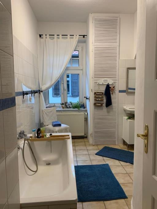 100 Qm Ferienwohnung Am Heiligen Brunnen Quedlinburg Exterior foto